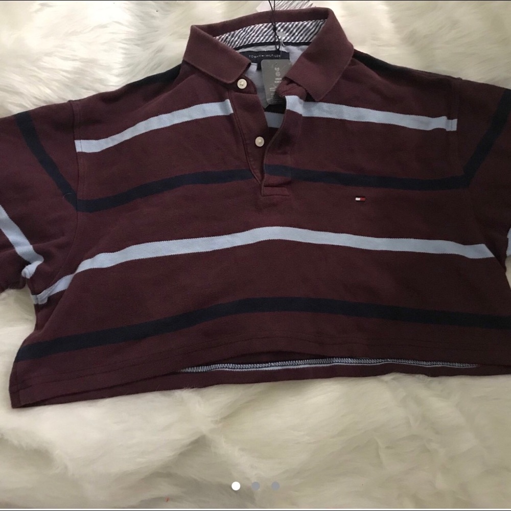 Polo crop top